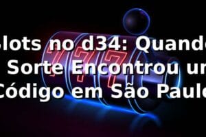 Slots no d34: Quando a Sorte Encontrou um Código em São Paulo 🎰